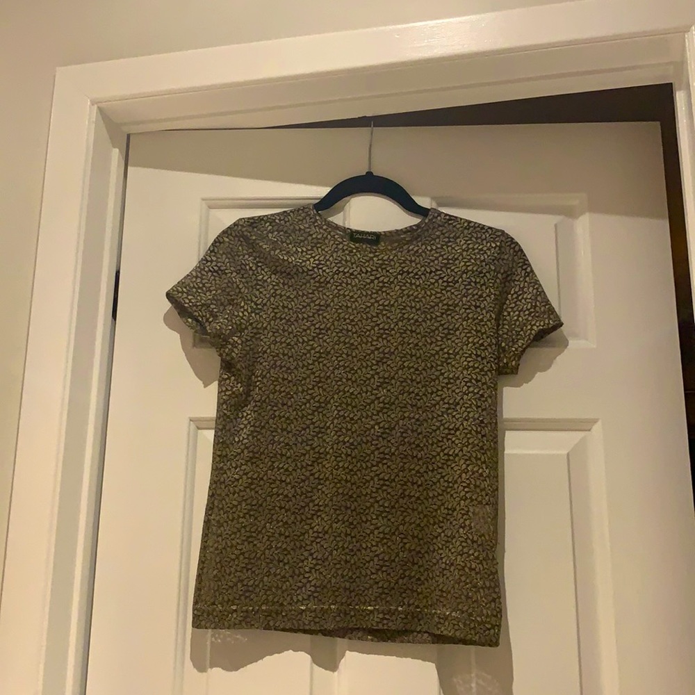 Tahari Short Sleeve Top